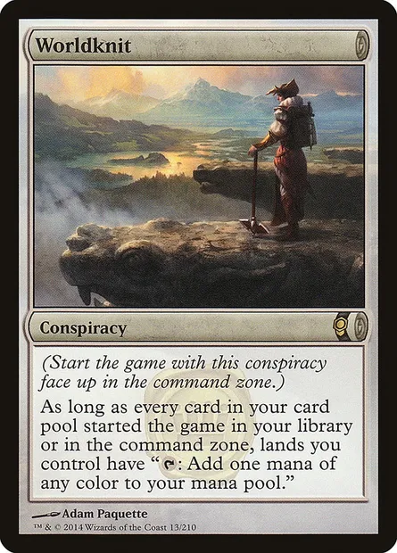 Worldknit, carte Magic CNS 13 — extension Conspiration