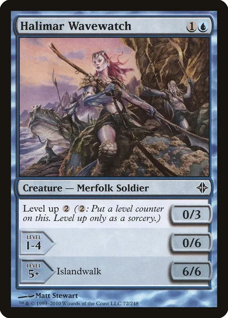 Halimar Wavewatch, Magic card ROE 72 — Rise of the Eldrazi set