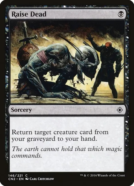 Raise Dead, Magic card CN2 146 — Conspiracy: Take the Crown set
