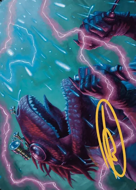 Kylox, Visionary Inventor // Kylox, Visionary Inventor, Magic card AMKM 43 — Murders at Karlov Manor Art Series set