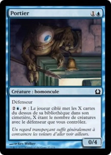 Portier, carte Magic RTR 37 — extension Retour à Ravnica