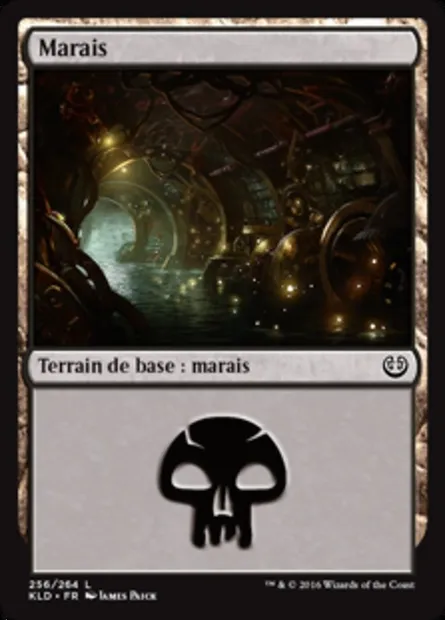 Marais, carte Magic KLD 256 — extension Kaladesh
