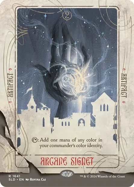 Arcane Signet, Magic card SLD 1641 — Secret Lair Drop set