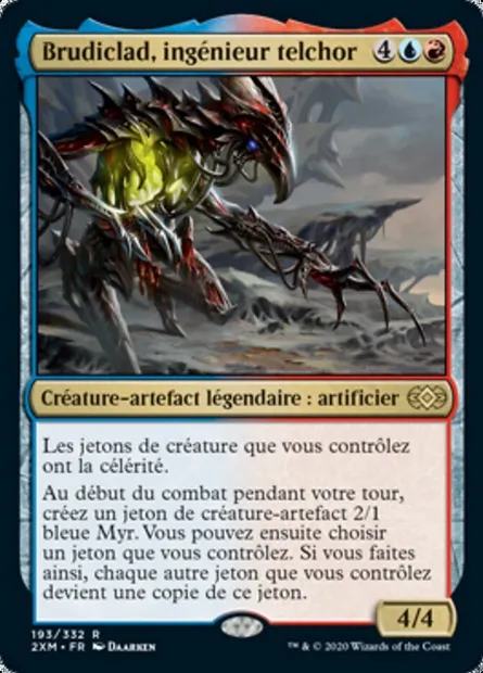 Brudiclad, ingénieur telchor, carte Magic 2XM 193 — extension Double Masters