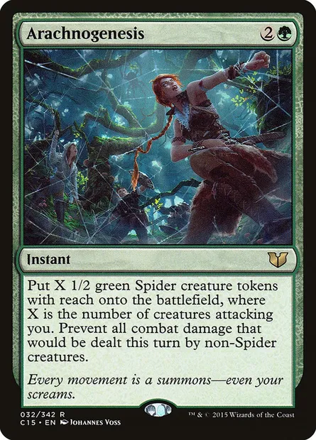 Arachnogenesis, Magic card C15 32 — Commander 2015 set