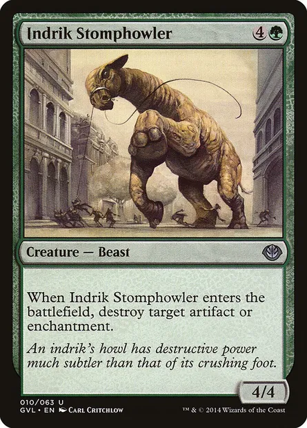 Indrik Stomphowler, Magic card GVL 10 — Duel Decks Anthology: Garruk vs. Liliana set