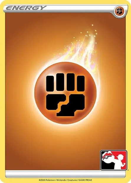 Énergie Combat, carte Pokémon PPS ct242083 — extension Play! Pokémon Prize Pack Series