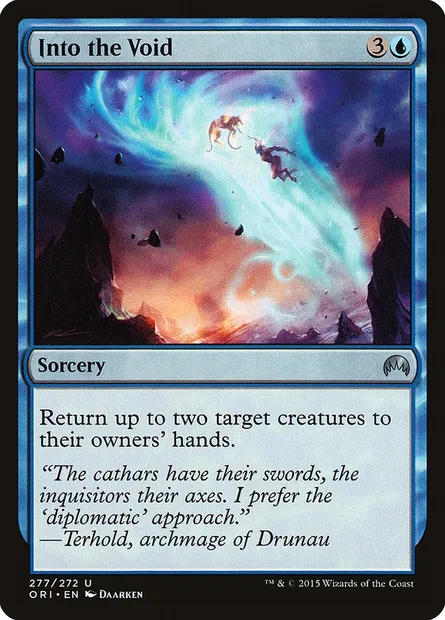Into the Void, Magic card ORI 277 — Magic Origins set
