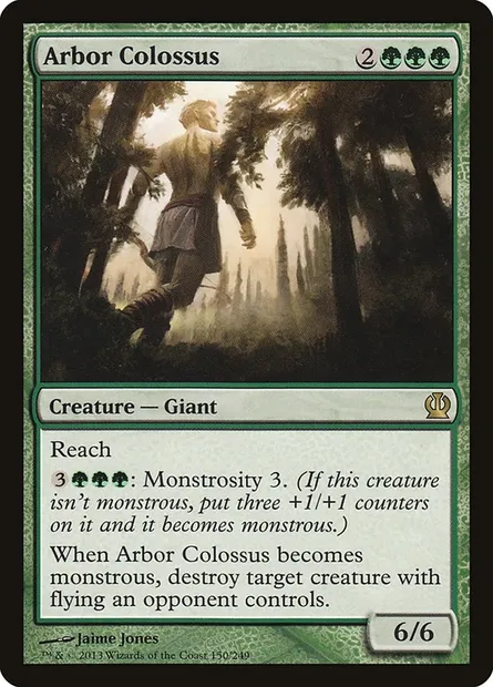 Arbor Colossus, Magic card THS 150 — Theros set