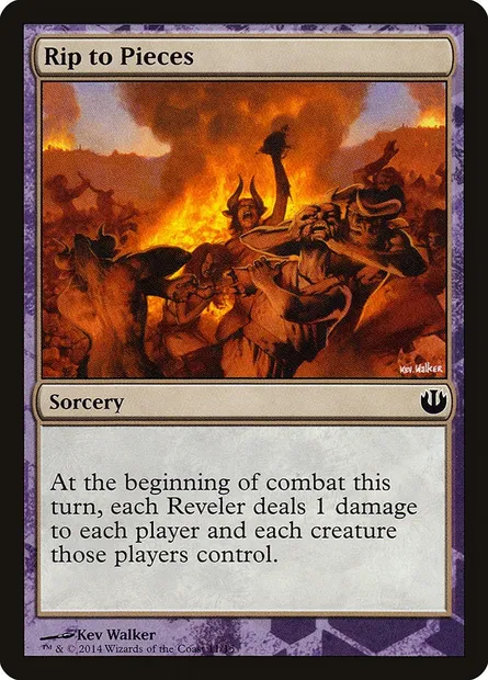 Rip to Pieces, Magic card TDAG 11 — Defeat a God set