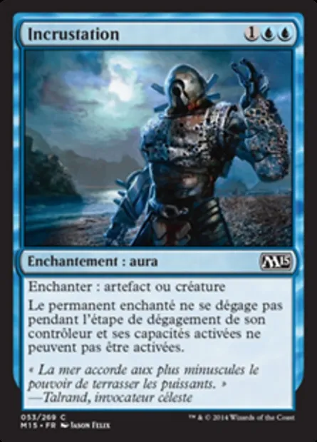 Incrustation, carte Magic M15 53 — extension Magic 2015