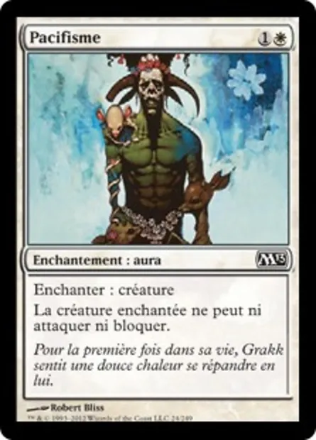 Pacifisme, carte Magic M13 24 — extension Magic 2013