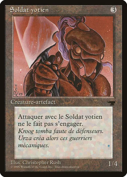 Yotian Soldier, Magic card REN 170 — Renaissance set