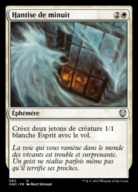 Hantise de minuit, carte Magic ONC 82 — extension Phyrexia: All Will Be One Commander