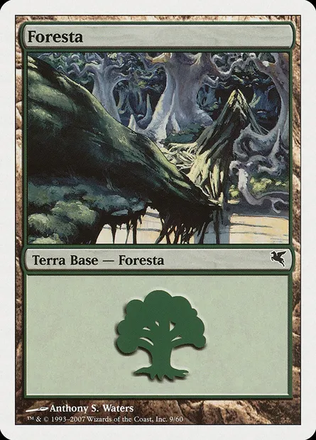 Forest, Magic card PSAL K9 — Salvat 2005 set