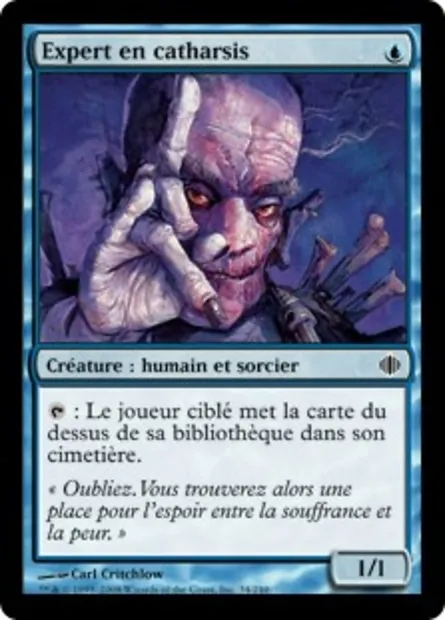 Expert en catharsis, carte Magic ALA 34 — extension Les éclats d'Alara