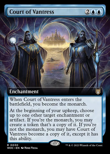 Court of Vantress, Magic card WOC 30 — Wilds of Eldraine Commander set