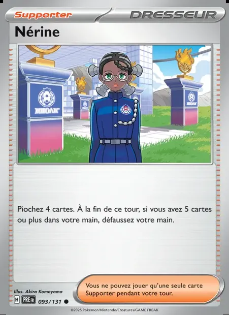 Nérine, carte Pokémon PRE 093 — extension Évolutions Prismatiques