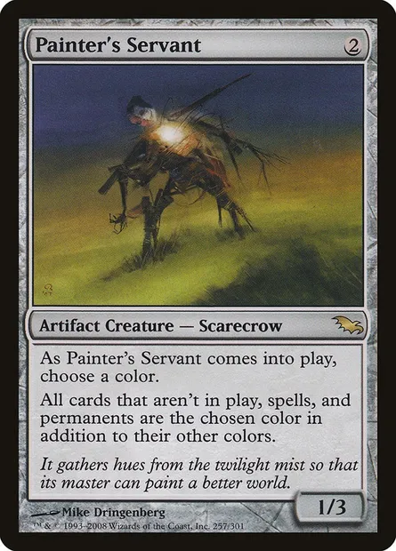 Painter's Servant, Magic card SHM 257 — Shadowmoor set