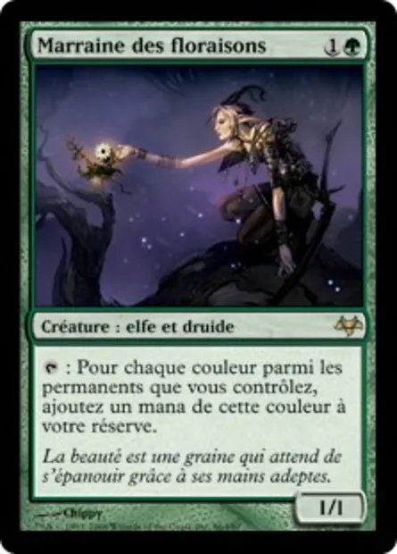 Marraine des floraisons, carte Magic EVE 66 — extension Coucheciel