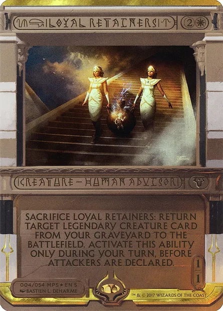 Loyal Retainers, Magic card MP2 4 — Amonkhet Invocations set