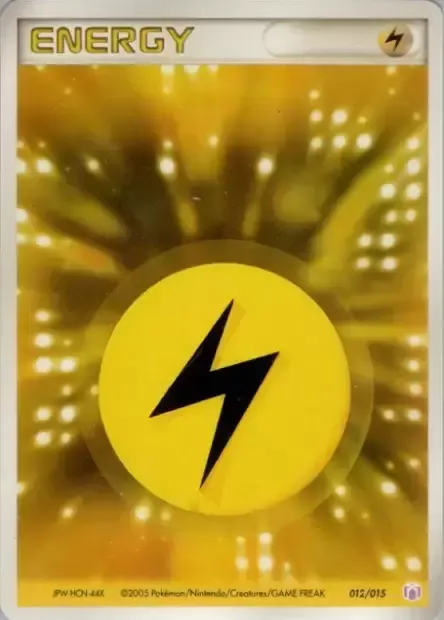 Lightning Energy, Pokémon card GBOX-M-L 012M — Gift Box Mew • Lucario set