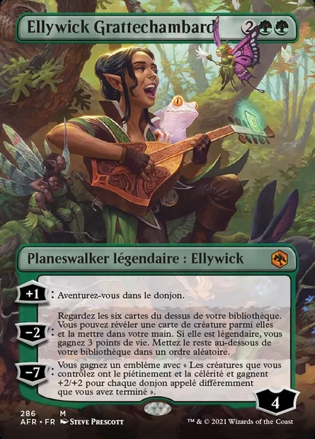 Ellywick Grattechambard, carte Magic AFR 286 — extension Forgotten Realms: Aventures dans les Royaumes Oubliés