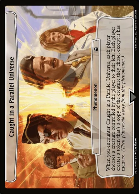 Caught in a Parallel Universe, Magic card WHO 572 — Doctor Who set