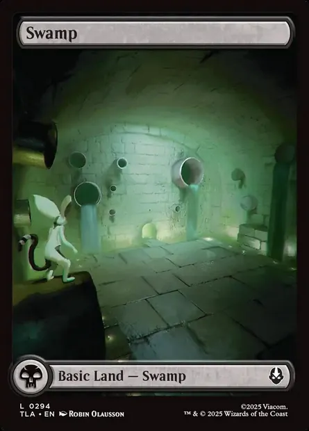 Swamp, Magic card TLA 294 — Avatar: The Last Airbender set