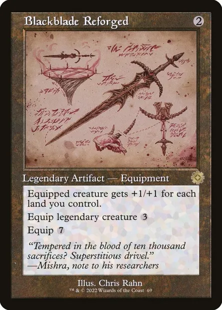 Blackblade Reforged, Magic card BRR 69 — The Brothers' War Retro Artifacts set