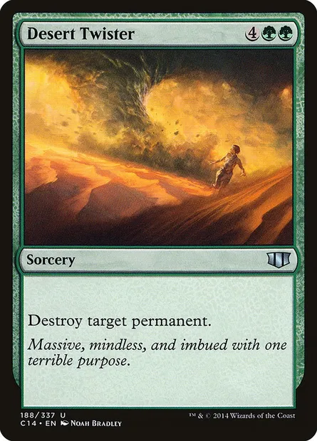 Desert Twister, Magic card C14 188 — Commander 2014 set