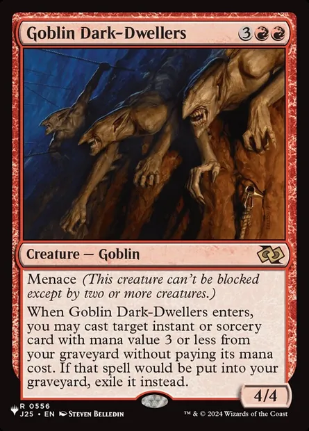 Gobelins sciaphiles, carte Magic PLST J25-556 — extension The List