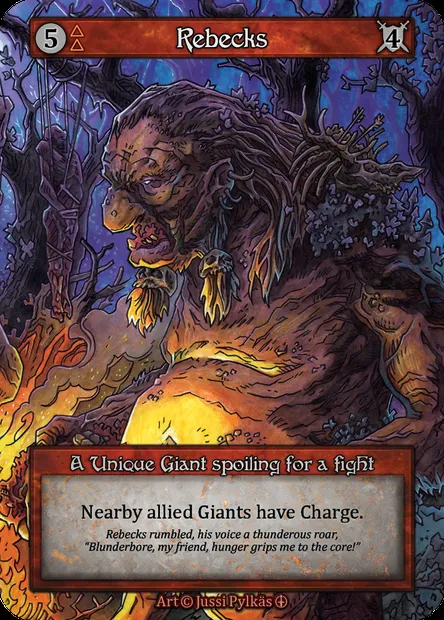 Rebecks, Sorcery card ATH 055 — Arthurian Legends set