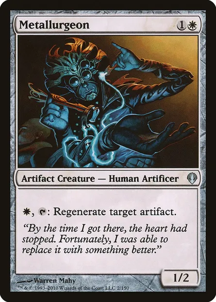Métallurgien, carte Magic ARC 2 — extension Archenemy