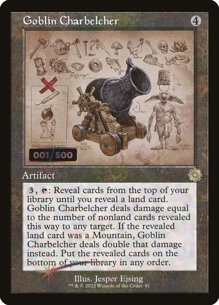 Rotefeu gobelin, carte Magic BRR 81z — extension The Brothers' War Retro Artifacts