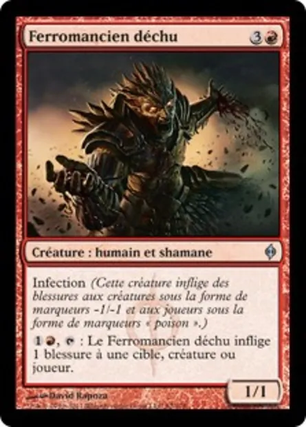 Ferromancien déchu, carte Magic NPH 82 — extension La Nouvelle Phyrexia