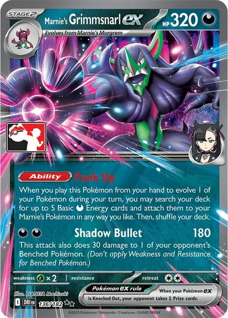 Angoliath-ex de Rosemary, carte Pokémon PPS 136-9 — extension Play! Pokémon Prize Pack Series