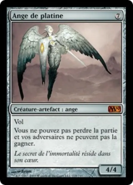 Ange de platine, carte Magic M10 218 — extension Magic 2010