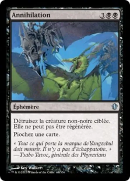 Annihilation, carte Magic C13 68 — extension Commander 2013