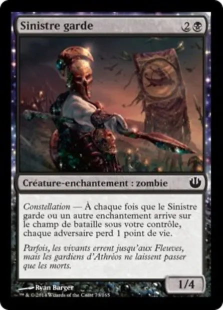 Sinistre garde, carte Magic JOU 73 — extension Incursion dans Nyx