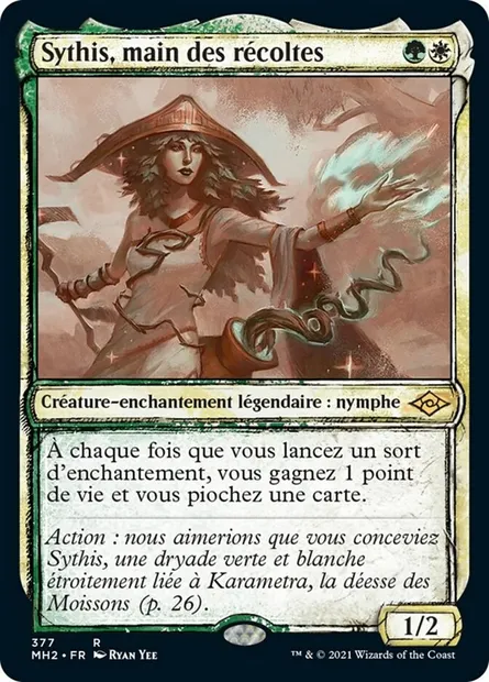 Sythis, main des récoltes, carte Magic MH2 377 — extension Horizons du Modern 2