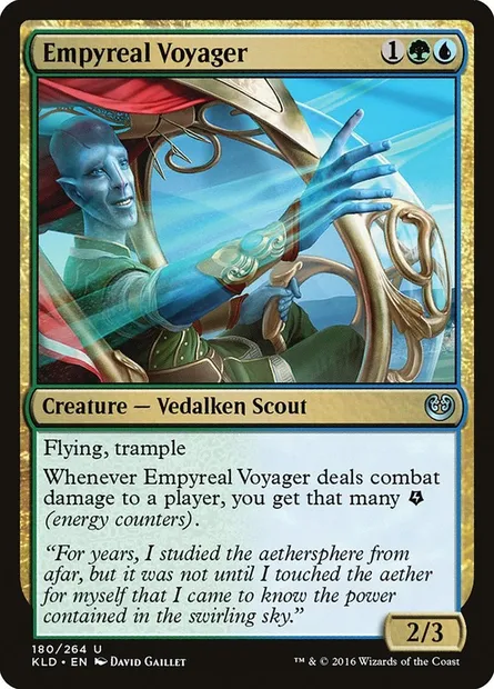 Empyreal Voyager, Magic card KLD 180 — Kaladesh set