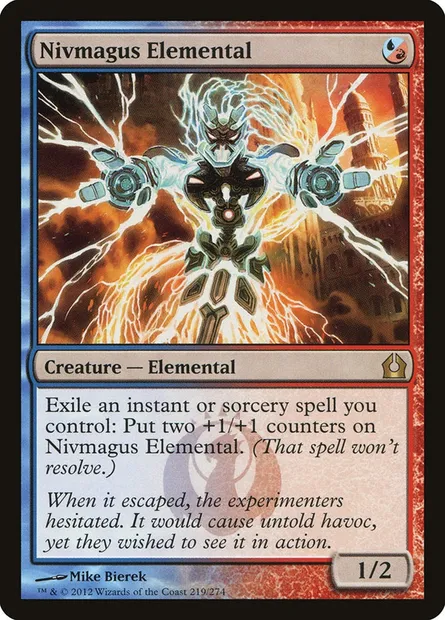 Nivmagus Elemental, Magic card RTR 219 — Return to Ravnica set