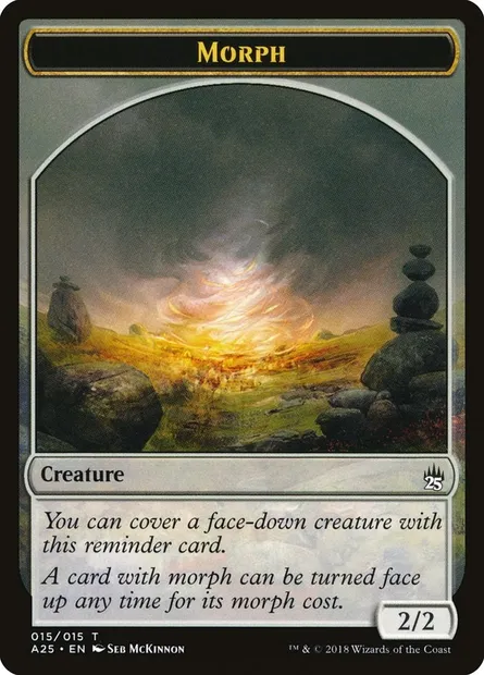Morph, Magic card TA25 15 — Masters 25 Tokens set
