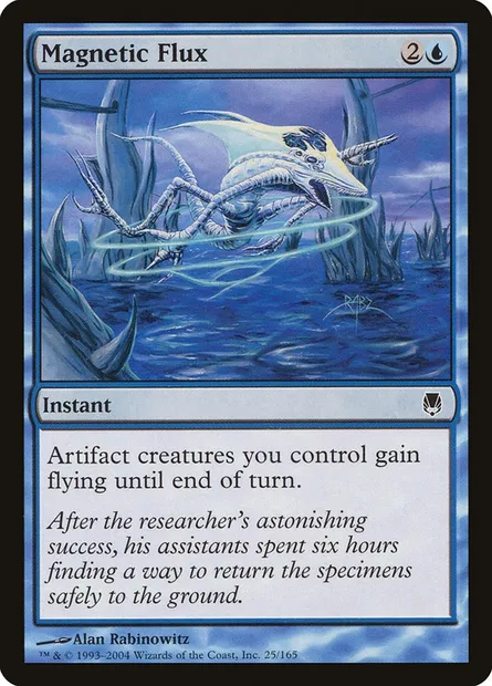 Magnetic Flux, Magic card DST 25 — Darksteel set