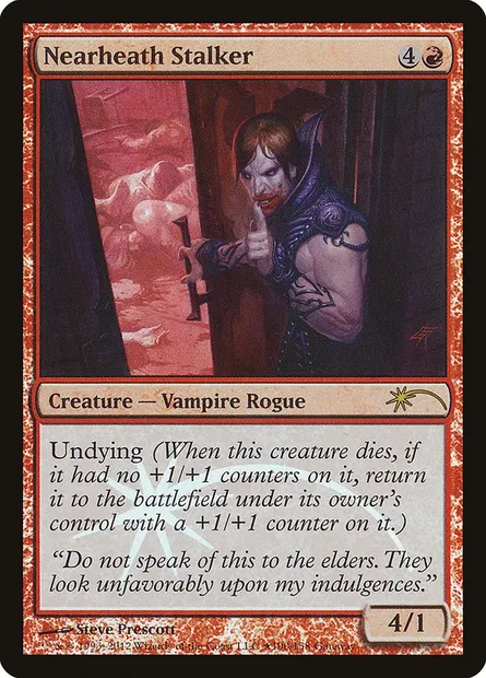 Nearheath Stalker, Magic card PW12 82 — Wizards Play Network 2012 set