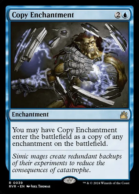 Copy Enchantment, Magic card RVR 39 — Ravnica Remastered set
