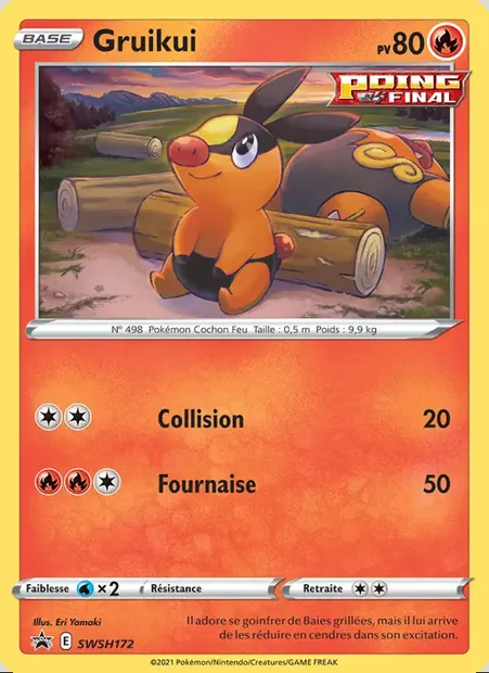 Gruikui, carte Pokémon SWSH 172 — extension Promo SWSH