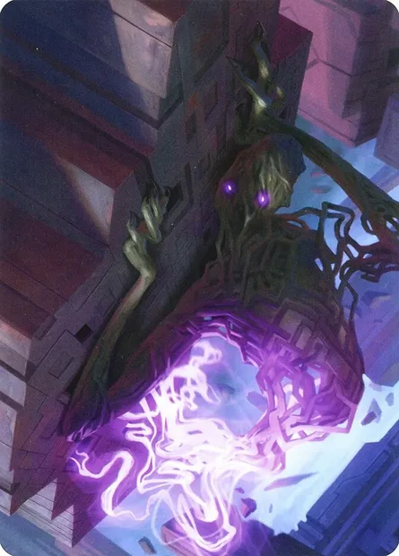 Skyclave Shade // Skyclave Shade, carte Magic AZNR 61 — extension Zendikar Rising Art Series