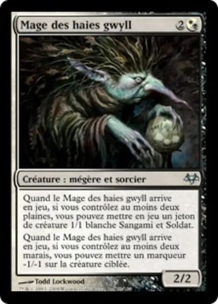 Mage des haies gwyll, carte Magic EVE 89 — extension Coucheciel